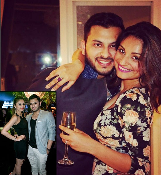 Dimpy Ganguly And Rohit Roy