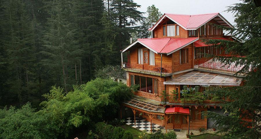 the chalets, naldehra