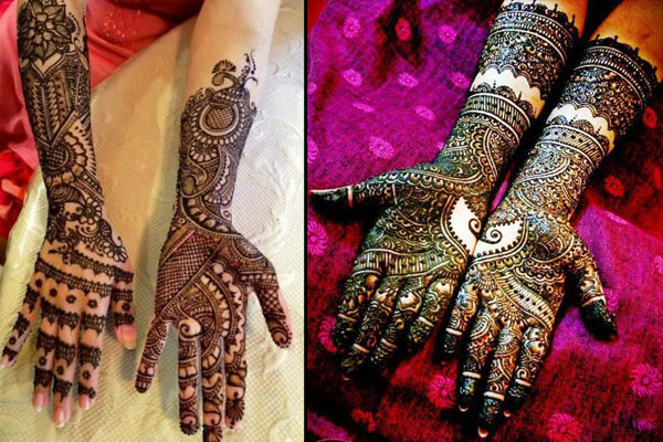 popular mehendi designs karva chauth rajasthani