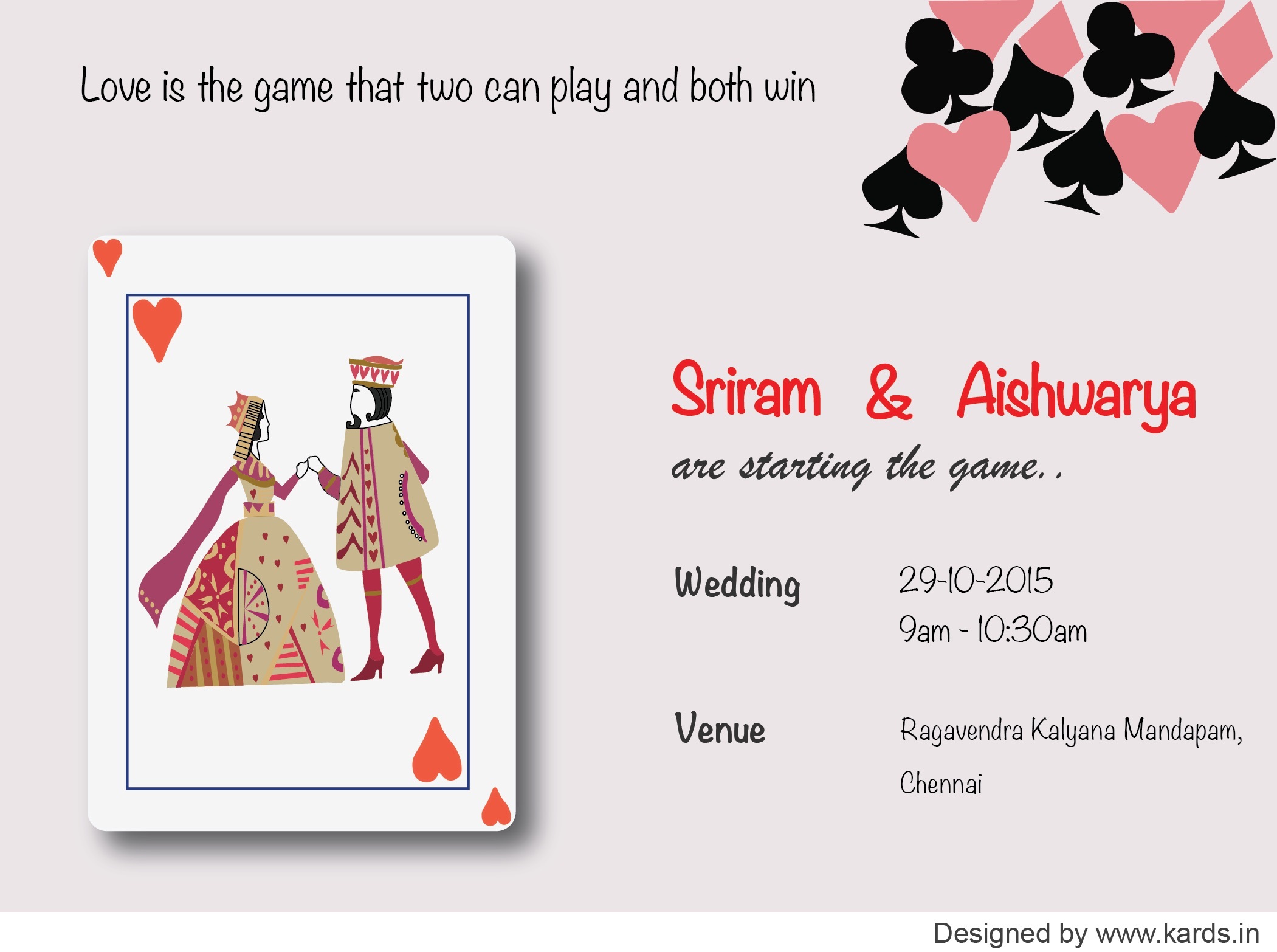 unique wedding invites