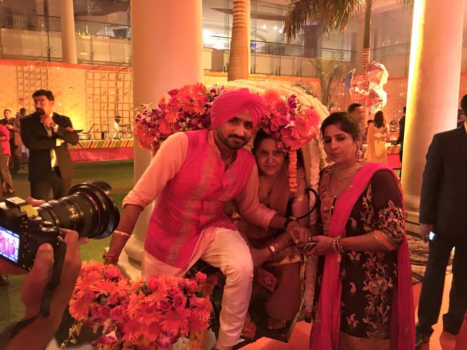 harbhajan singh geeta basra sangeet 
