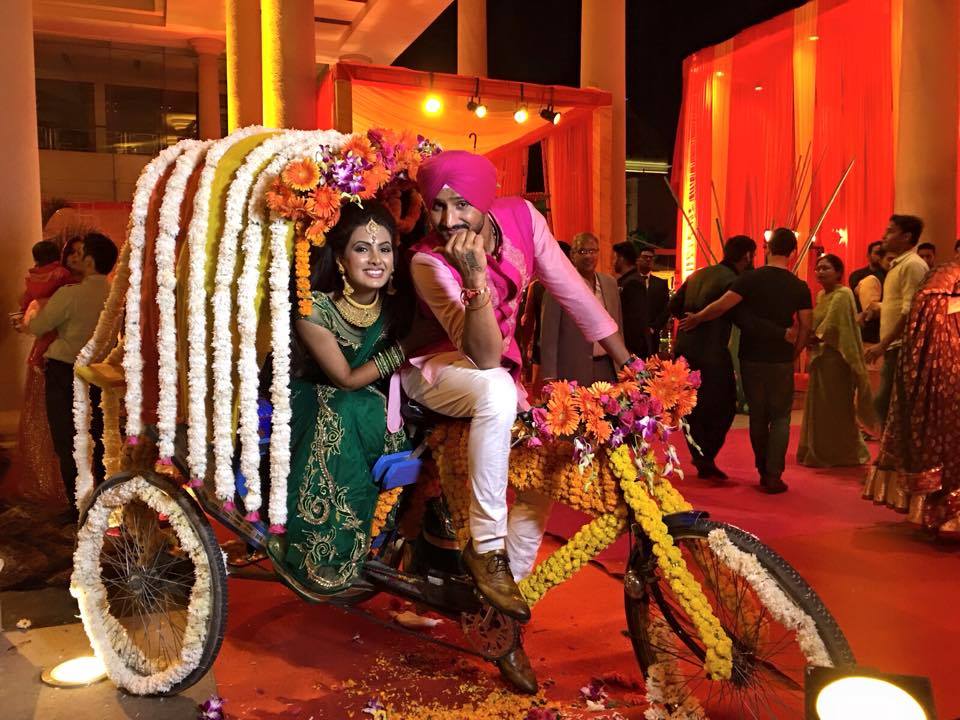 harbhajan singh geeta basra wedding