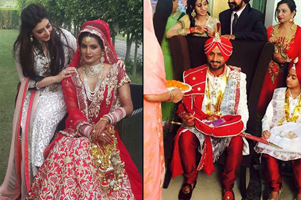harbhajan singh and geeta basra wedding