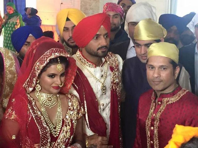 harbhajan singh and geeta basra wedding