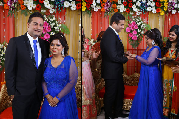 the wedding story of deepika and arjun sood arranged marriage couple