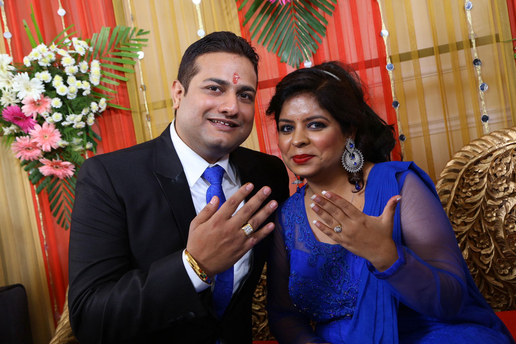 the wedding story of deepika and arjun sood arranged marriage couple