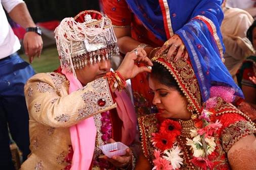 the wedding story of deepika and arjun sood arranged marriage couple