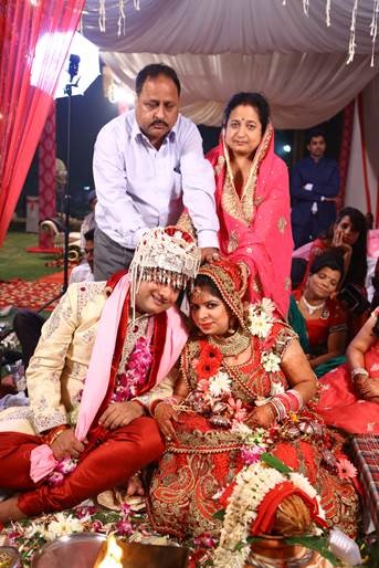 the wedding story of deepika and arjun sood arranged marriage couple