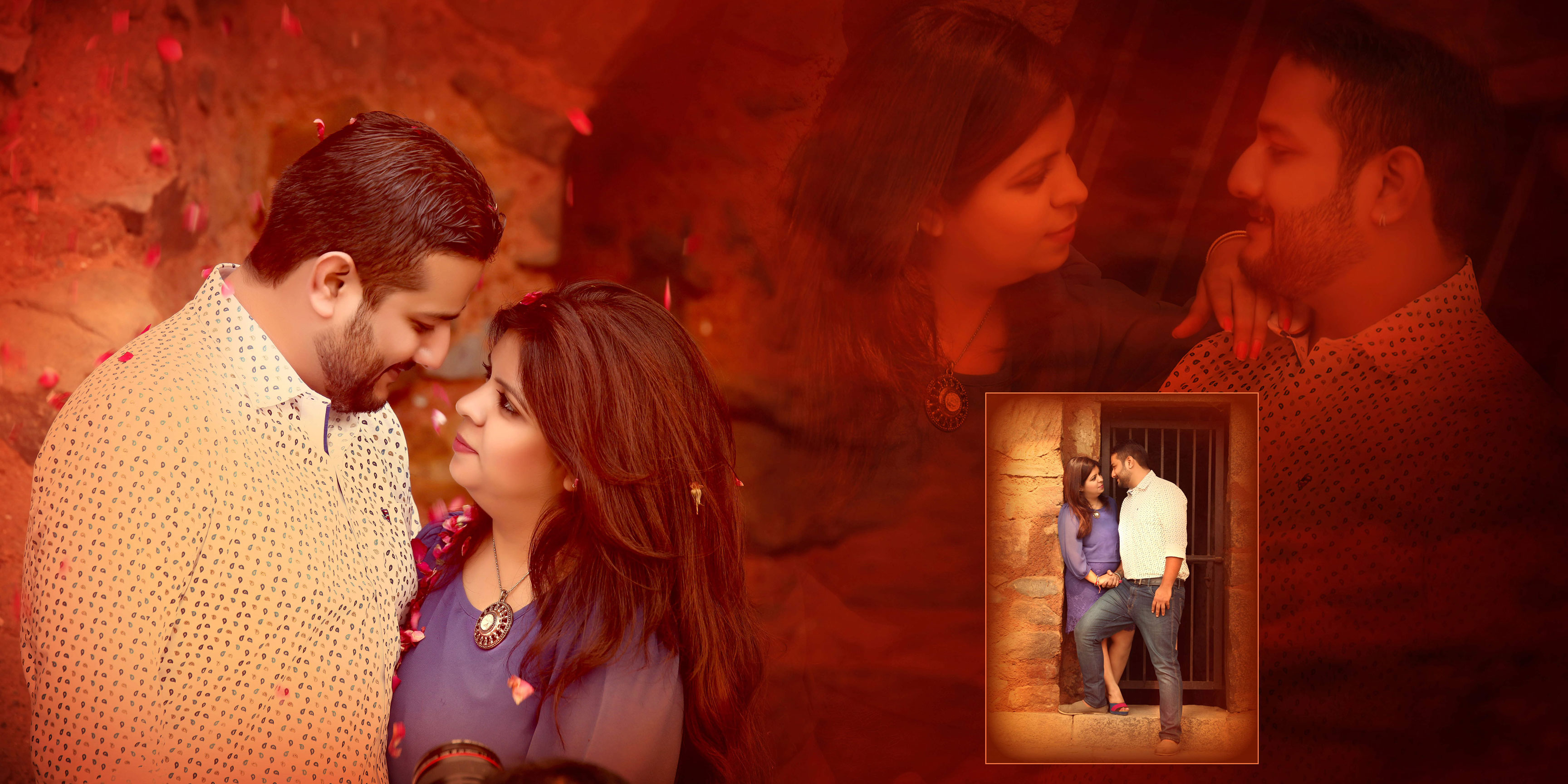 wedding story of deepika and arjun sood aranged marriage couple first wedding anniversary