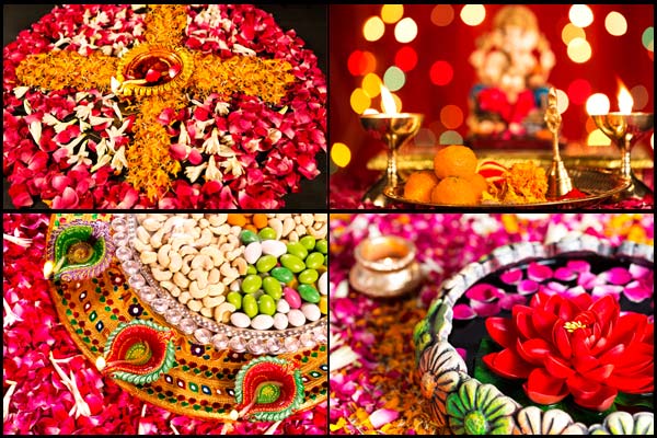 steps for diwali puja