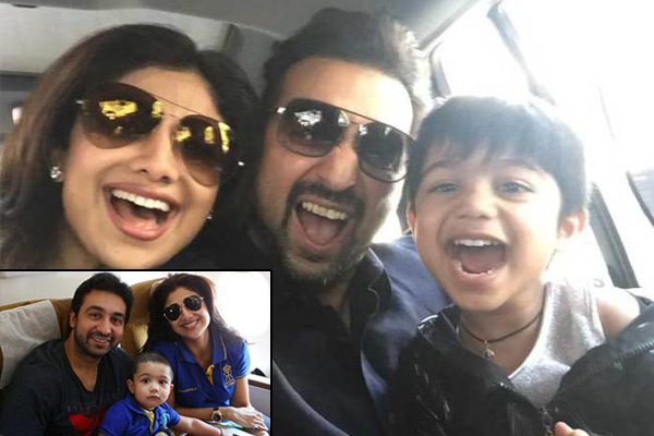 shilpa shetty raj kundra son