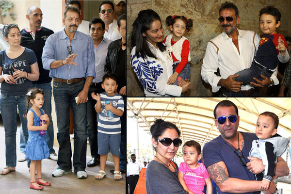 sanjay durr manyata dutt kids