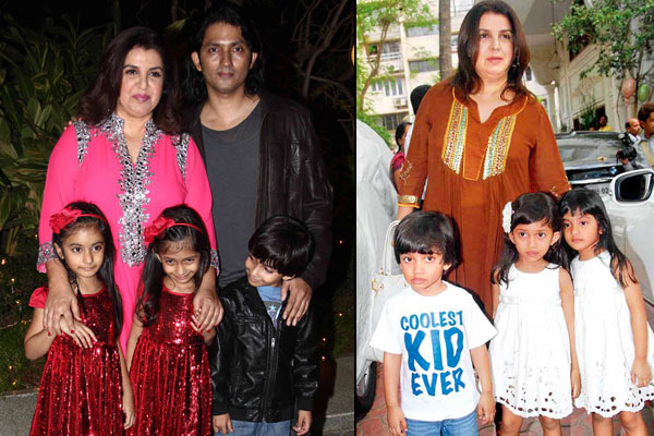 farah khan kids