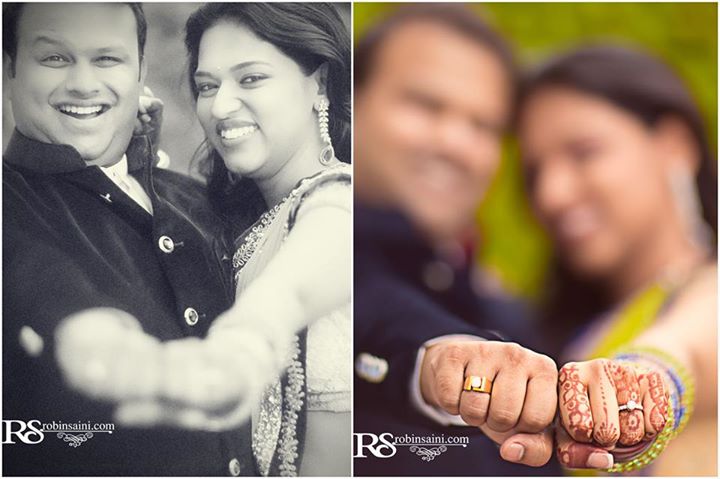 engagement poses for couple to show off ring