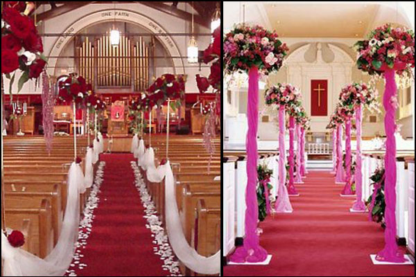 Wedding Ideas: Simple Church Wedding Decorations