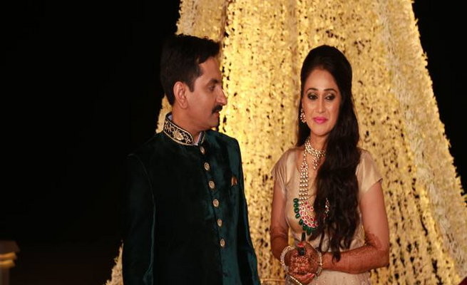 The entire team of Tarak Mehta Ka Ooltah Chashmah and other celebrities attended the wedding reception.