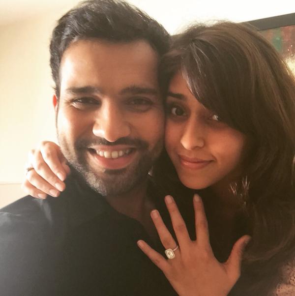 rohit sharma and ritika sajdeh