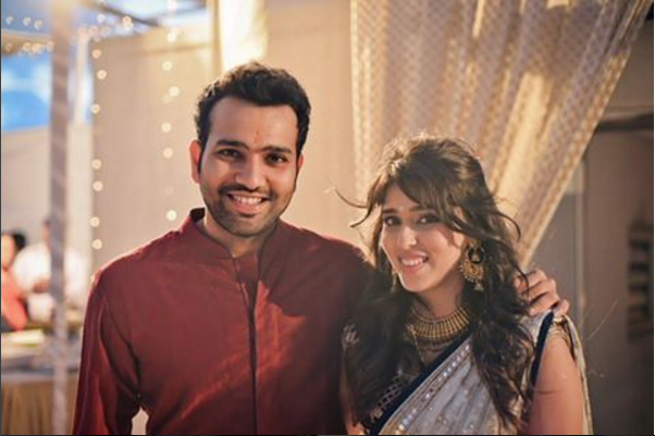 rohit sharma and ritika sajdeh