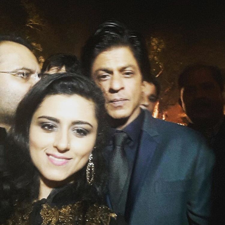 Shah Rukh Khan, Ridhi Dogra at Arun Jaitley's daughter's wedding