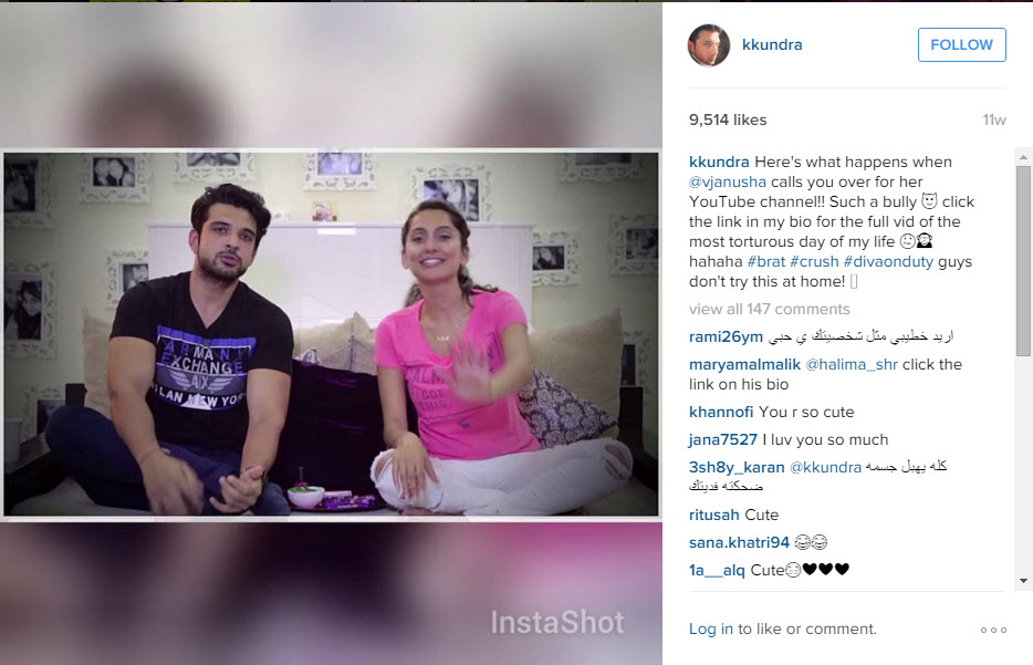 karan kundra and anusha dandekar are dating