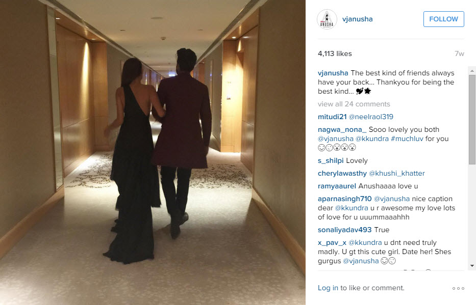 karan kundra and anusha dandekar are dating