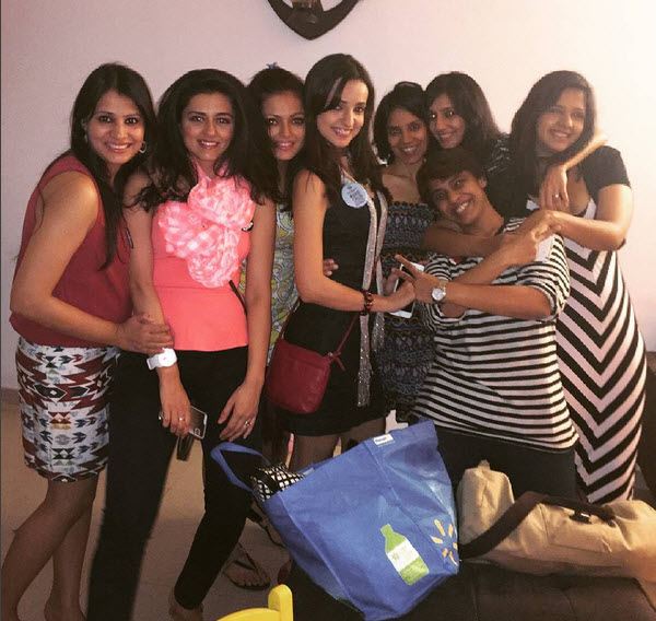 sanaya mohit bachelor parties