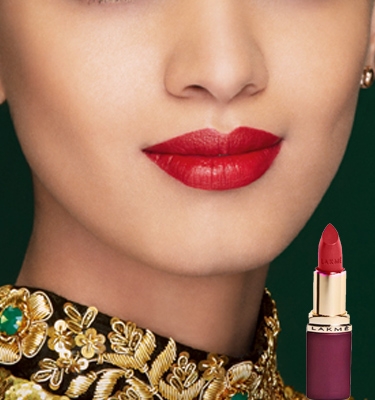 lipstick woman red indian shades lakme every satin bollywoodshaadis enrich makeup tips