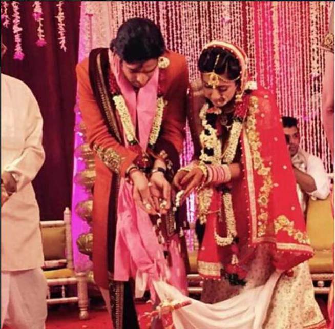 Karan Patel and Ankita Bhargav