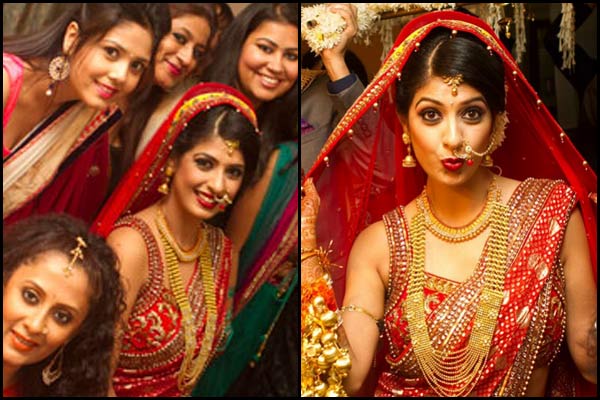 TV actresses wedding looks
