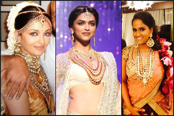 types of bridal jewellery - bollywoodshaadis