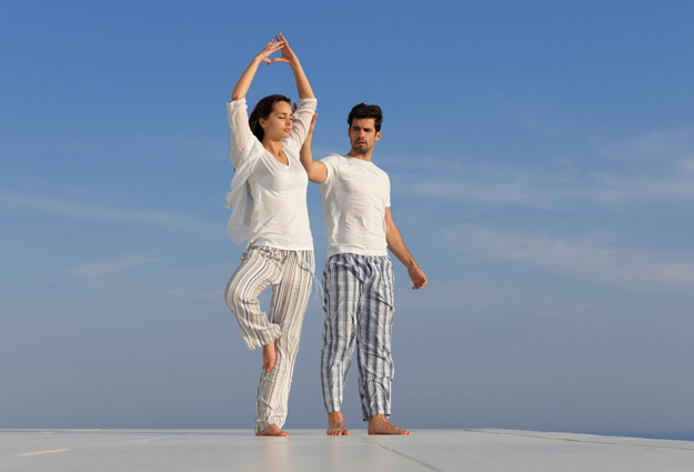 Yoga poses for couples