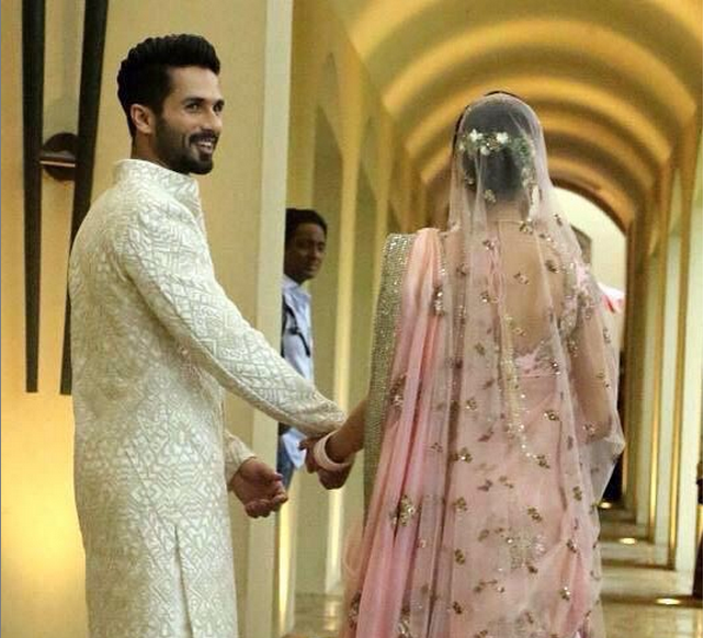 Shahid Kapoor Mira Rajput Wedding