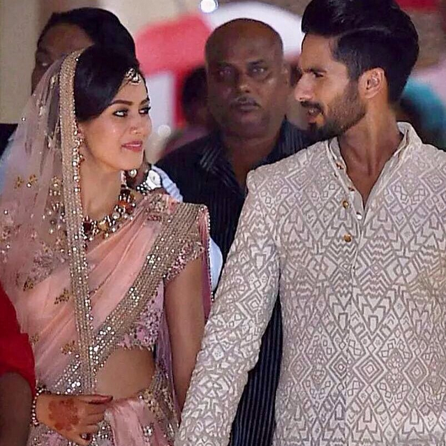 Shahid Kapoor Mira Rajput Wedding