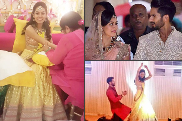 The Shahid And Mira Wedding