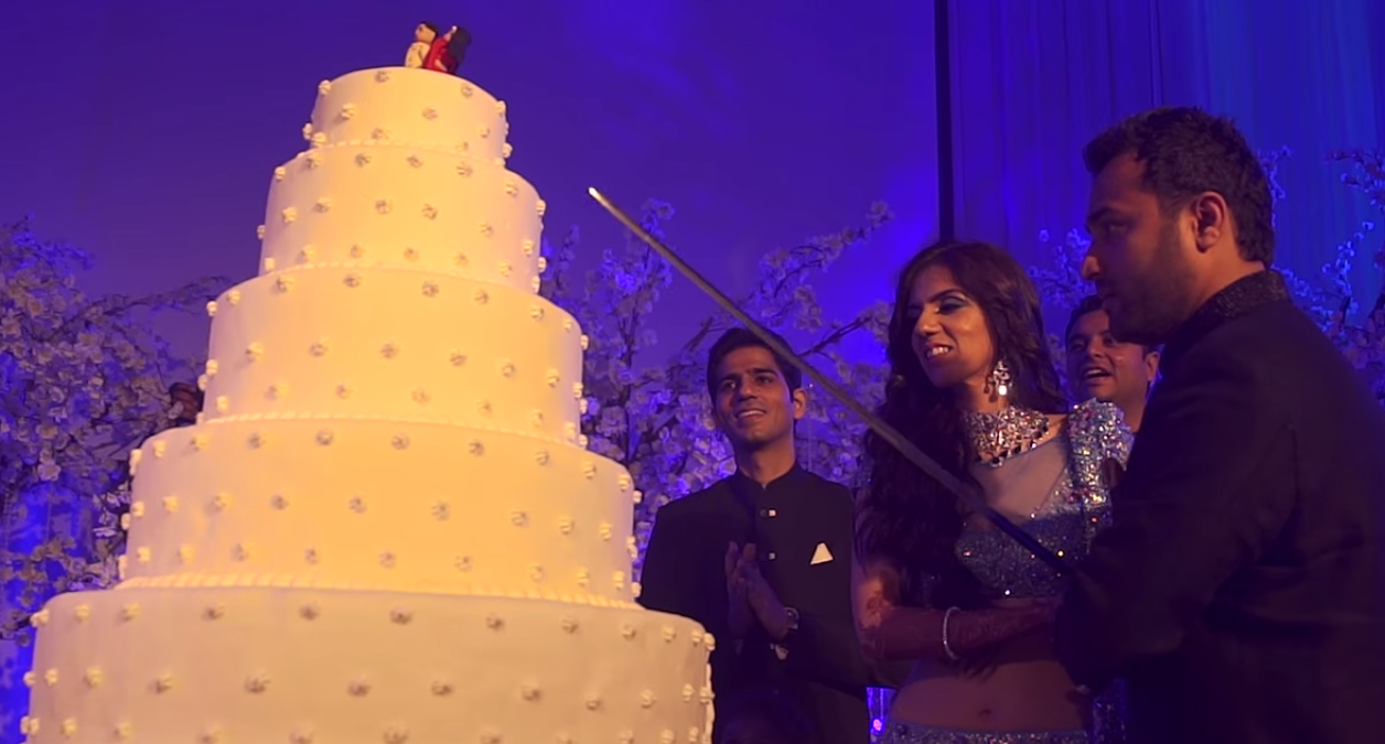 nishka lulla wedding cake