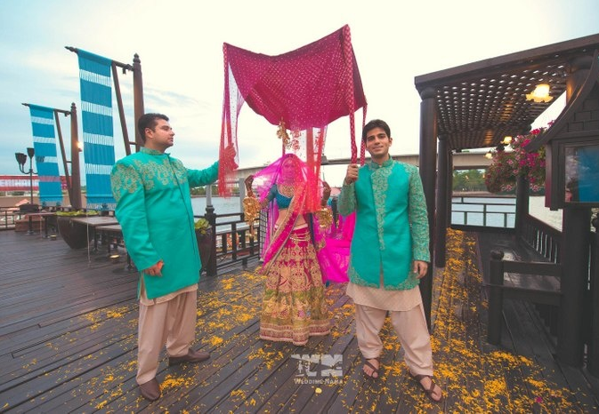 nishka lulla wedding bride entry