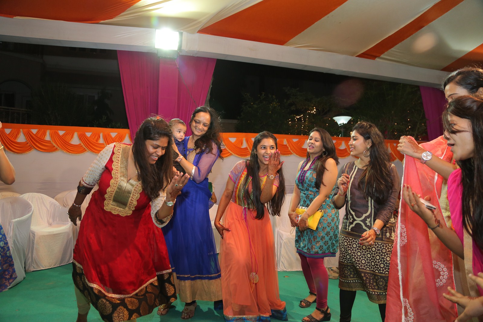 sangeet and garba night
