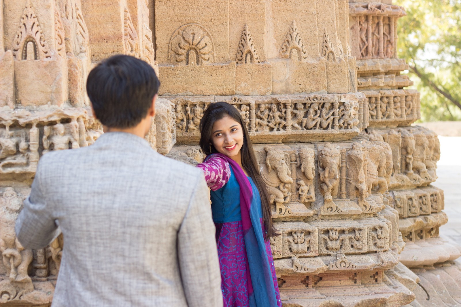 pre-wedding photo shoot