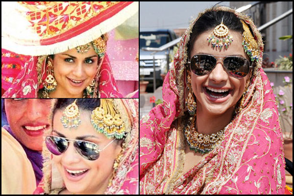 shilpa shetty wedding day maang tikka- bollywoodshaadis