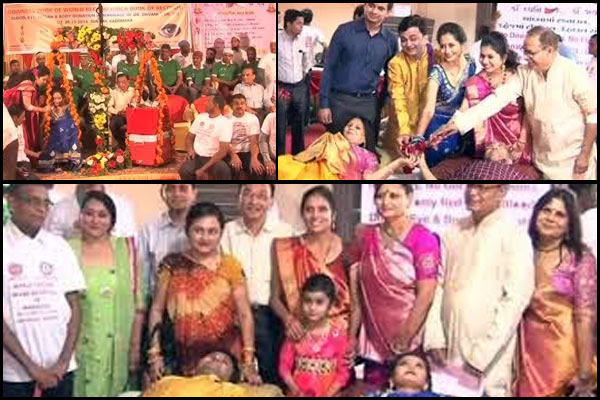 wedding guests donated blood instead of giving gifts