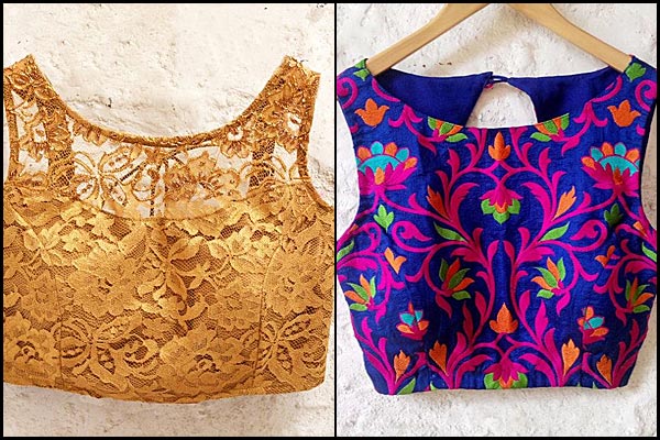 bridal lehenga neckline designs 5- bollywoodshaadis