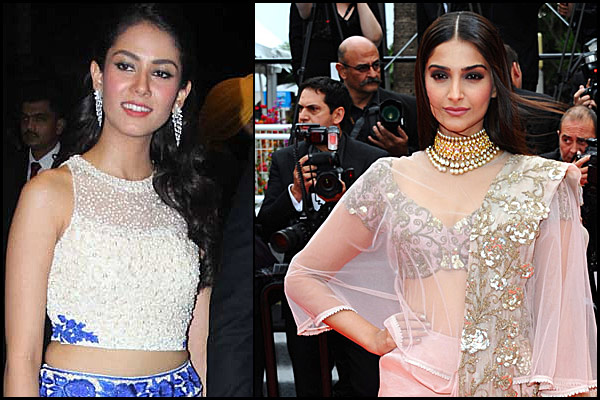 bridal lehenga neckline designs 1- bollywoodshaadis