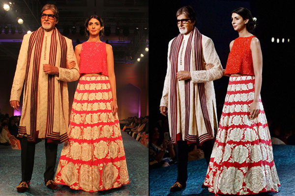 amitabh bachchan mijwan fashion show
