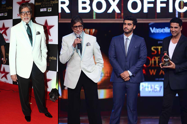 amitabh bachchan at star box office indian awards 2014