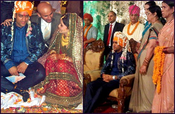 mahendra singh dhoni and wife sakshi rare pics- bollywoodshaadis