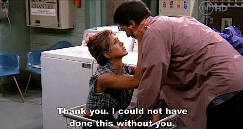 relationship splurges that are totattly worth it friends ross rachel washing machine