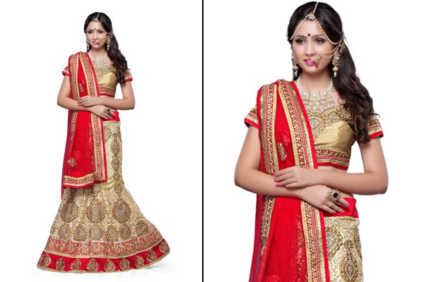 bridal lehenga under Rs 10000