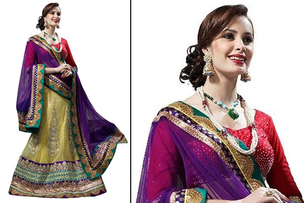 bridal lehenga under 10000