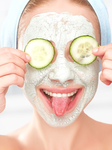 Cucumber Face Masks