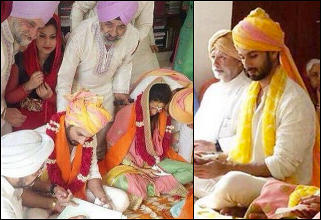 Safas And Kalgi Designs Of Bollywood Celebrity Grooms